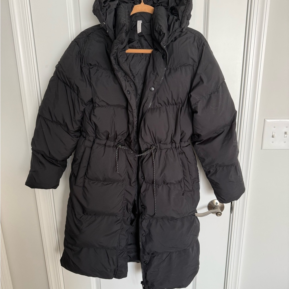 Fabletics Black Puffer Jacket - image 1